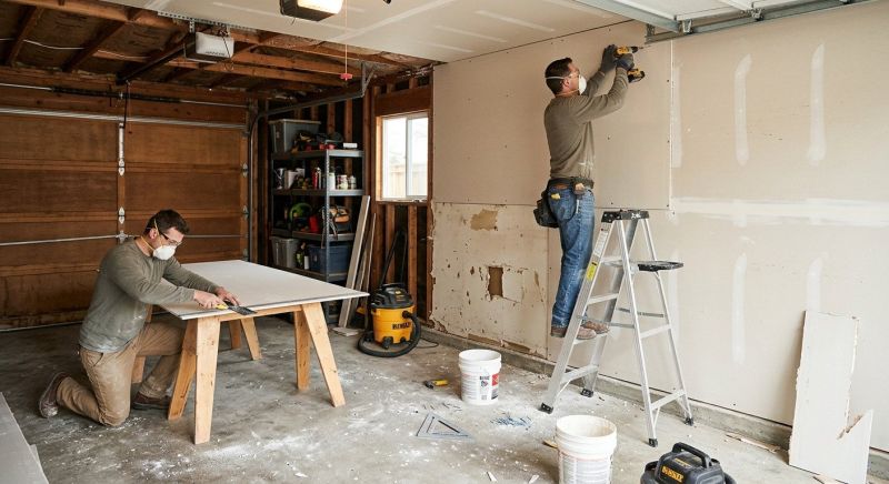 Ceiling Drywall Replacement in Conroe, TX
