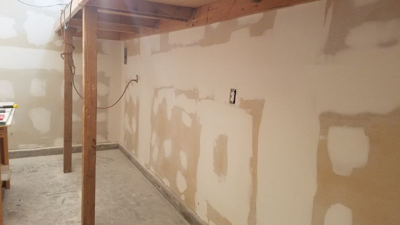 Garage Wallboard Installation
