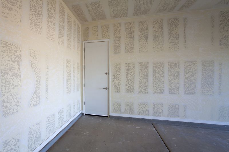 Garage Wallboard in Progress